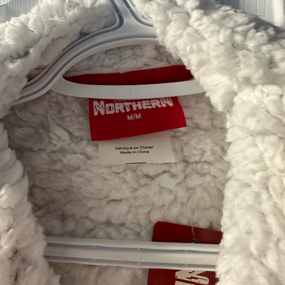 NWT Checkered fur inside jacket - Picture 2 of 3
